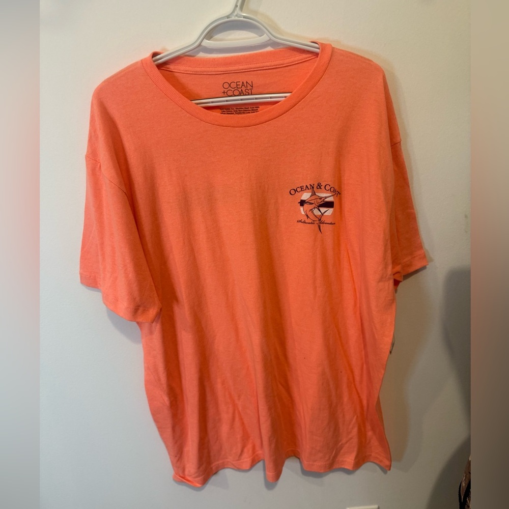 NWT Ocean & Coast Coral T-Shirt size large